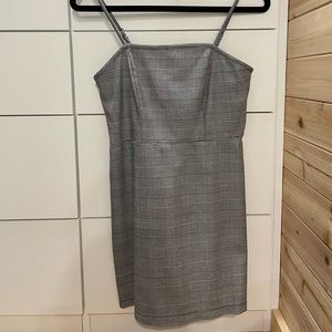 Forever 21 gingham plaid mini dress